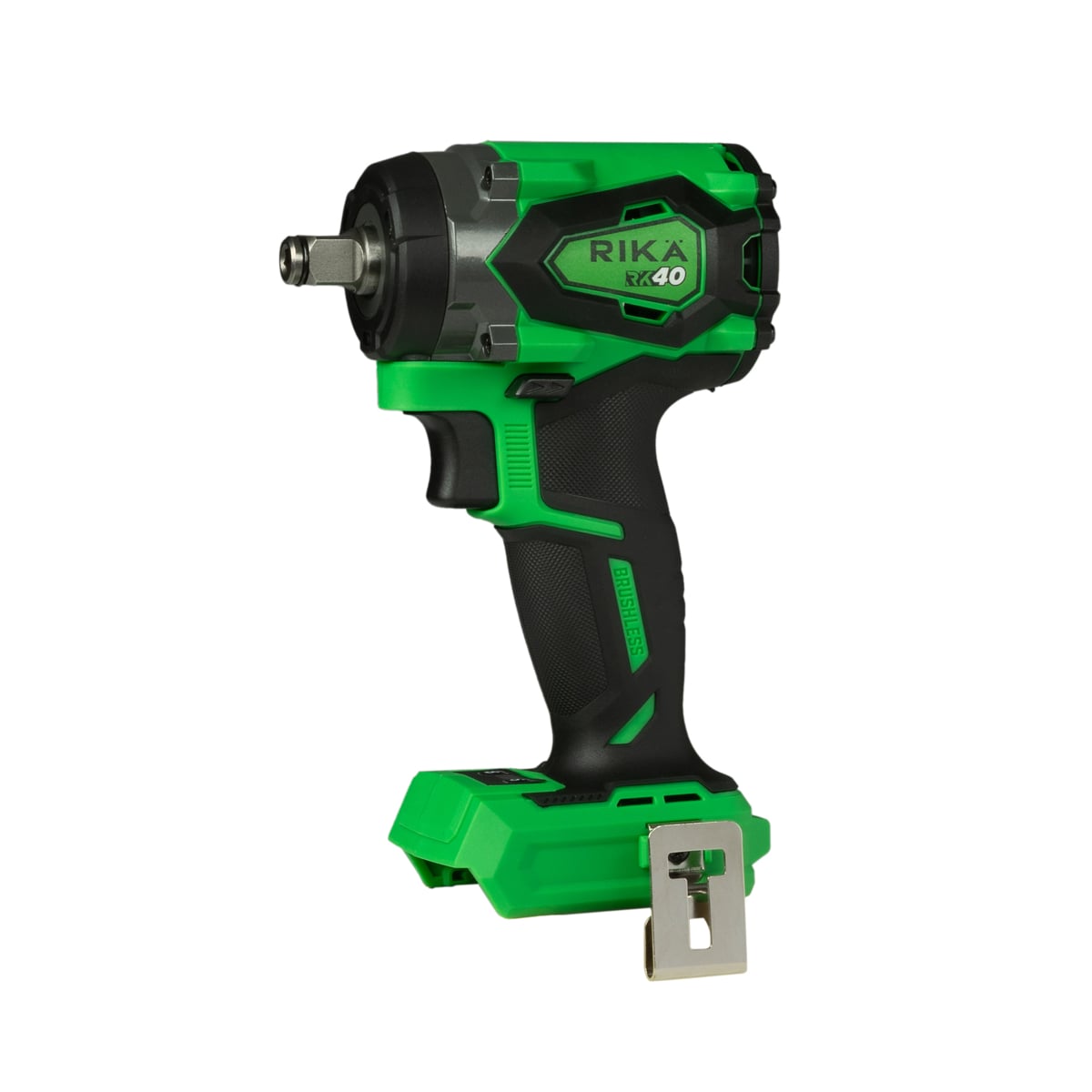 Rikä RK40 40V 1/2in Cordless Compact Impact Wrench | 480Nm Nut-Busting Torque | Friction Ring | Brushless Motor | Body Only